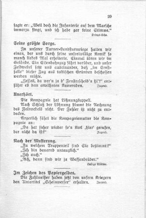 Unerhört.