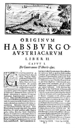 Capvt I. De Guntramno & liberis ejus.