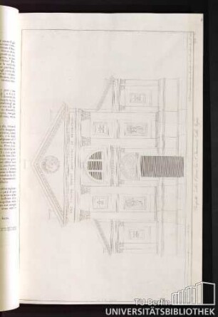 Prospetto della Chiesa di S. Francesco della Vigna
