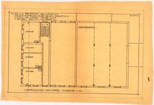 Ausbau eines Wohnhauses, Landsberg: Grundriss 1.OG 1:100