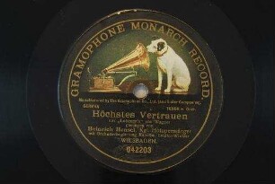 Höchstes Vertrauen : aus "Lohengrin" / von Wagner