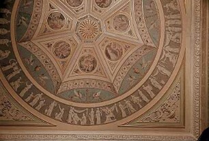 Mythologische Szenen und Grotesken