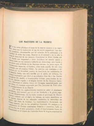 Los maestros de la muerte