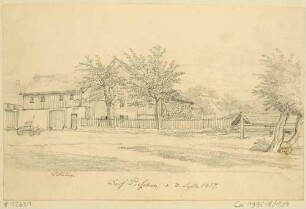 Bauernhaus in Pieschen (heute Dresden-Pieschen)