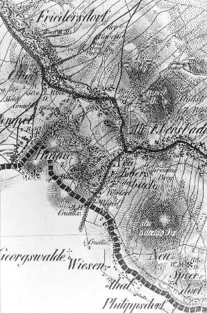 Ebersbach/Sachsen. Oberreit, Sect. Stolpen, 1821/22