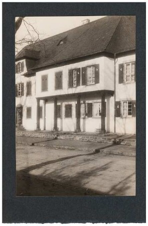 Beamtenwohnhaus, Hanau: Ansicht Straßenseite