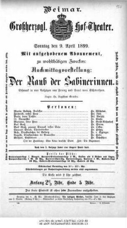 Der Raub der Sabinerinnen