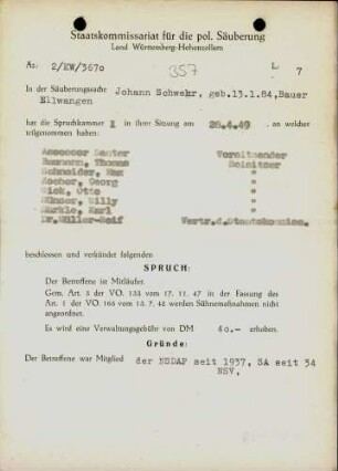 Schwehr, Johann