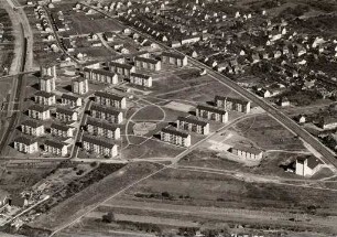 Luftbildaufnahmen von Karlsruhe. Hagsfeld/Rintheim - Rintheimer Feld