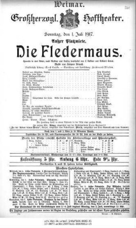 Die Fledermaus