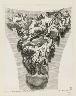 Temperantia, aus: "Allegorien"