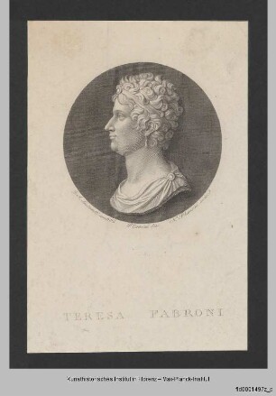 Bildnis der Teresa Fabroni von Giovanni Antonio Santarelli