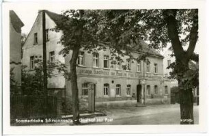 Schmannewitz. Gasthof zur Post