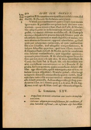 L. Si maiores. XXV.