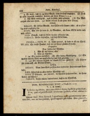 Dom. Reminiscere Epist. I. Thess. IV. 1.-7.