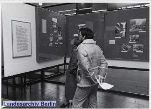 Ausstellung "Gesichter einer verlorenen Welt" vom 19.11.-31.12.1982 im Foyer der Landesbildstelle Berlin