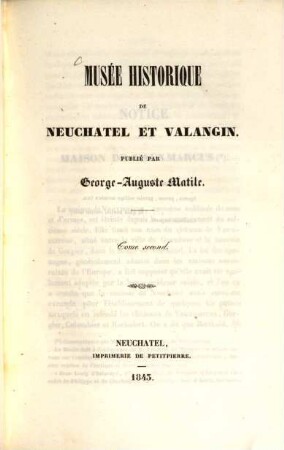 Musée historique de Neuchatel et Valangin, 2