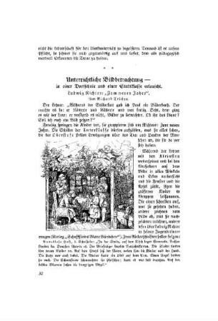 Unterrichtliche Bildbetrachtung - in einer Dorfschule und einer Stadtklasse erlauscht