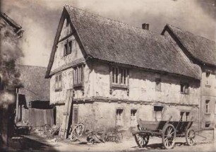 Münsterappel, Kirchengasse. Fachwerk, 18. Jahrhundert