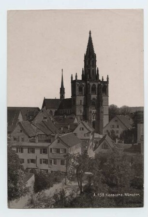 Münster Unserer Lieben Frau, Konstanz: Ansicht von Westen