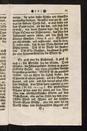 25-33, So groß aber die Finsternuß, so groß ...
