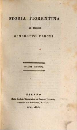 Storia Fiorentina, 2