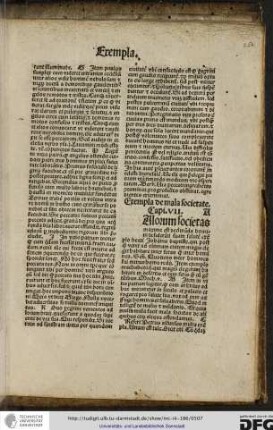 [M]alorum societas maxime est declinanda homini desideranti suam salutem exemplo beati Johannis baptiste, qui postquam venit ad ultimam etatem magis elegit...