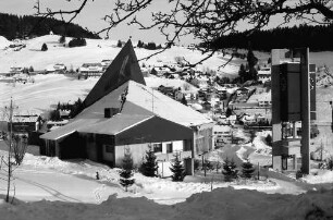 Todtnauberg: Neue Kirche von oben