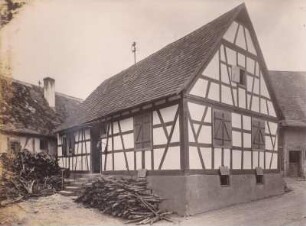 Haus 80. Fachwerk. Bauernhaus