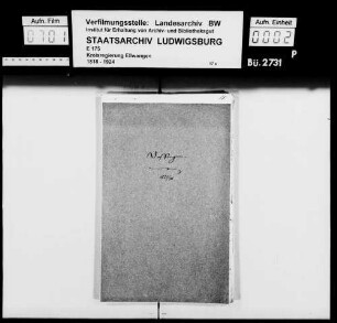 Gemeinderäte und -pfleger zu Dorfmerkingen