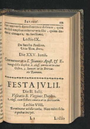 Festa Julii.