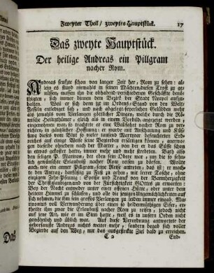 Das zweyte Hauptstück.