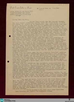 Brief von Ernst-Lothar von Knorr an Fritz Henn vom 07.02.1947 - K 3335 B 815