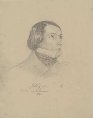 Bildnis Thaeter, Julius (1804-1870), Kupferstecher