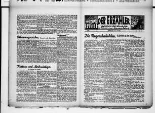 Der Erzähler. 1931-1933