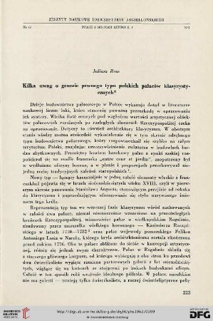 1: Kilka uwag o genezie pewnego typu polskich pałaców klasycystycznych