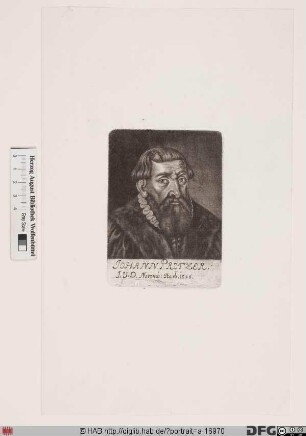 Bildnis Johann Protzer