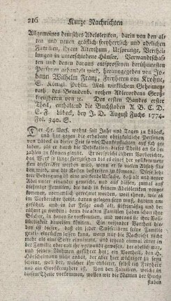 Allgemeines deutsches Adekslexikon. Bd.1.,T.1.