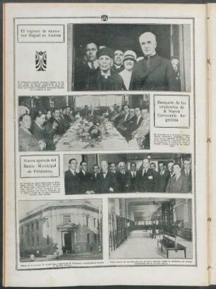 Banquete de los empleados de la Nueva Cervecería Argentina