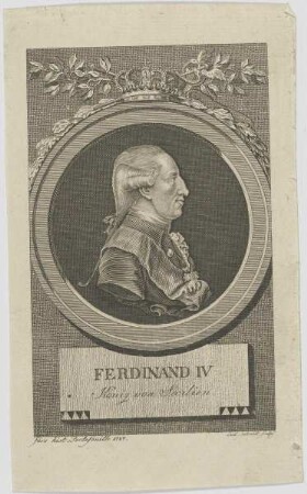 Bildnis des Ferdinand IV.