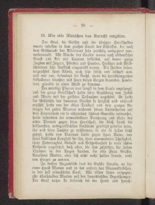 18. Wie edle Menschen das Unrecht vergüten.