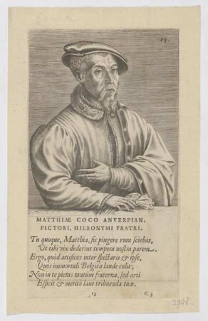 Bildnis des Matthia Coco