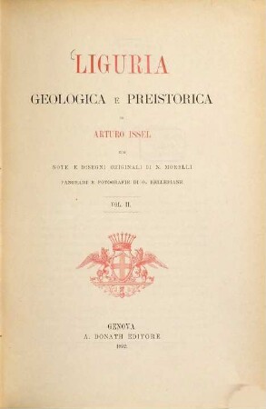 Liguria geologica e preistorica, II