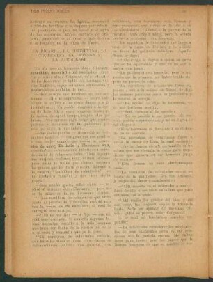 La picarda, la poitievina, la tourenesa, la lionesa y la parisiense