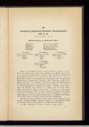 III. Landsturm-Infanterie-Bataillon Gunzenhausen