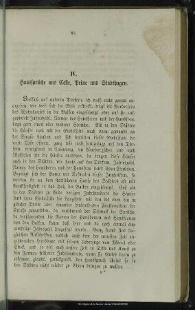 IV. Haussprüche aus Celle, Peine und Stadthagen