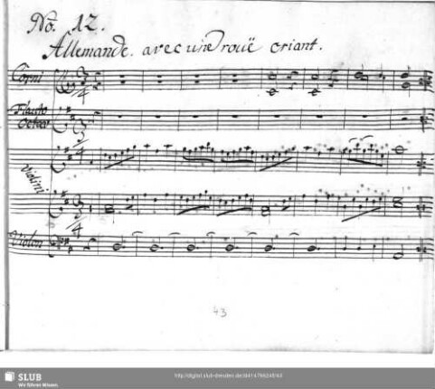 No.12. Allemande.