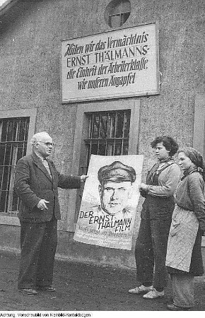 VEB Gartenbau, März 1954