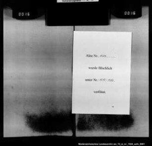 Exemtensteuerrolle der Commune Wieda