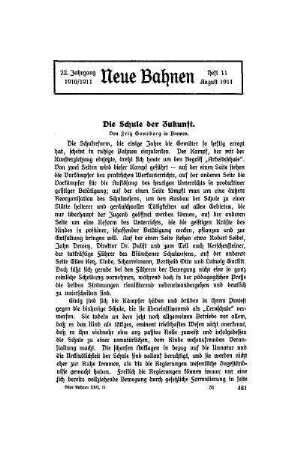 Die Schule der Zukunft
